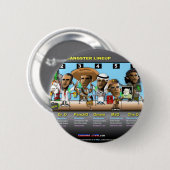 Regering van Gangster Ronde Button 5,7 Cm (Voorkant /achterkant)