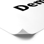 Regering van het volk poster (Hoek)