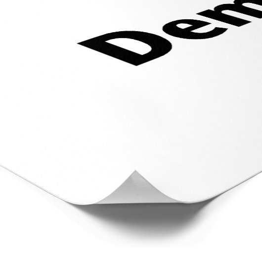 Regering van het volk poster (Hoek)