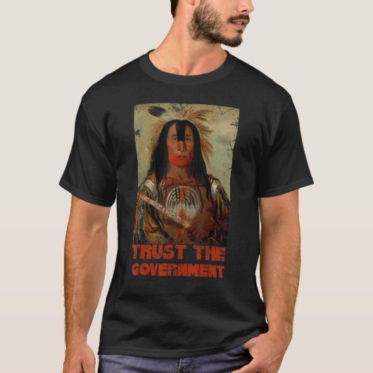 Regering vertrouwen t-shirt (Voorkant)