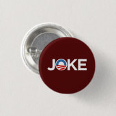 Regeringen a Joke (Bourgogne) Ronde Button 3,2 Cm (Voorkant /achterkant)