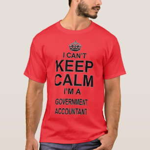 Regeringsaccountant kerstcadeautjes op jaardag t-shirt