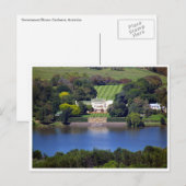 regeringsgebouw canberra briefkaart (Voorkant / Achterkant)