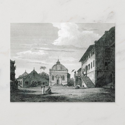 Regeringsgebouw in Malacca Briefkaart (Voorkant)