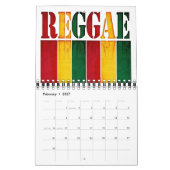 Reggaalrooster - Klein Kalender (Feb 2027)
