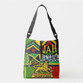 Reggaalsteppers Rasta Bag Cross Over Body Design Crossbody Tas (Voorkant)