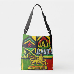 Reggaalsteppers Rasta Bag Cross Over Body Design Crossbody Tas