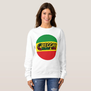 Reggaart met positieve woorden Vrede en Liefde Trui