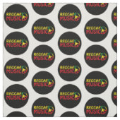 reggadeontwerp met vredessymbool stof (Swatch)