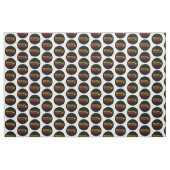 reggadeontwerp met vredessymbool stof (Fat Quarter)