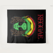 Reggae Alien Wandkleed (Voorkant (horizontaal))
