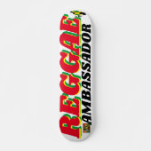 REGGAE AMBASSADOR 7 3/4" Skateboard Deck (Voorkant)