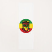 Reggae and Peace Symbol with positive quotes Yogamat (Voorkant)