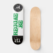 REGGAE .BE Skateboard (Voorkant)