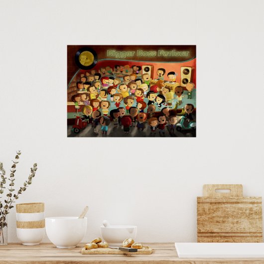 Reggae Bigger Boss Poster (Keuken)