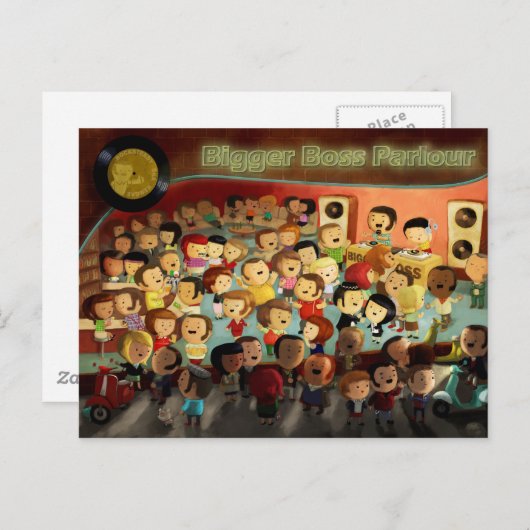 Reggae Bigger Boss Uitnodiging Briefkaart (Voorkant / Achterkant)