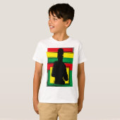 Reggae Bobo art T-shirt (Voorkant volledig)
