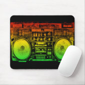 Reggae Boombox Muismat (Met muis)
