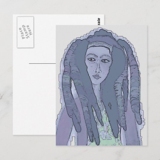 Reggae Briefkaart (Voorkant / Achterkant)