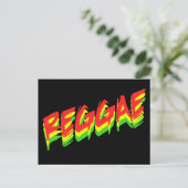 Reggae Briefkaart (Staand voorkant)