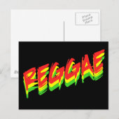 Reggae Briefkaart (Voorkant / Achterkant)