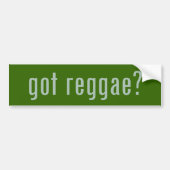 Reggae? Bumpersticker (Voorkant)