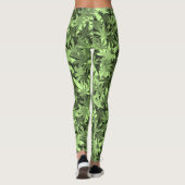 Reggae Camouflage Rastafara - Power Yoga Leggings (Achterkant)
