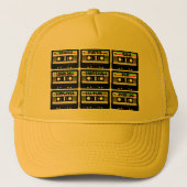 Reggae Cassettebandje Trucker Hat Trucker Pet (Voorkant)