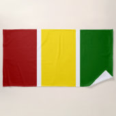 Reggae Color Stripes Strandlaken (Voorkant)