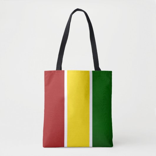 Reggae Color Stripes Tote Bag (Voorkant)