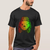 Reggae Cool Otter Dreadlocks Otter Rasta T-shirt (Voorkant)