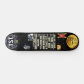 REGGAE / Dennis Thompson 7 3/4-inch skateboard Dec (Horizontaal)