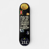 REGGAE / Dennis Thompson 7 3/4-inch skateboard Dec (Voorkant)