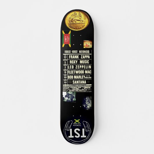REGGAE / Dennis Thompson 7 3/4" Skateboard Deck (Voorkant)