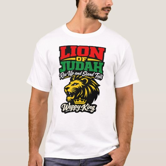 Reggae Design Heren T-shirt (Voorkant)