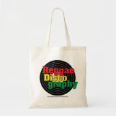 Reggae Discography Vinyl Tote Bag (Voorkant)