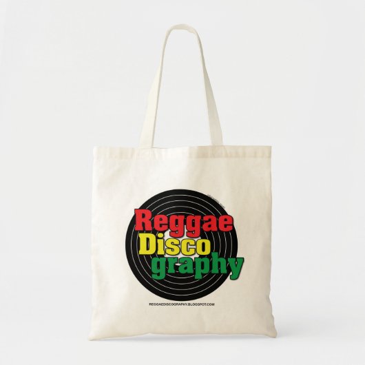 Reggae Discography Vinyl Tote Bag (Voorkant)