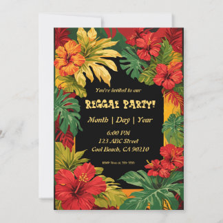 Reggae en Eilandfeest Kaart