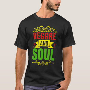 Reggae en Soul Reggae Stijl voor Reggae Muziek T-shirt