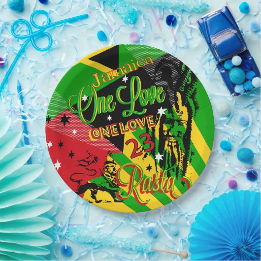 Reggae Feest Papieren Bord (Feest)