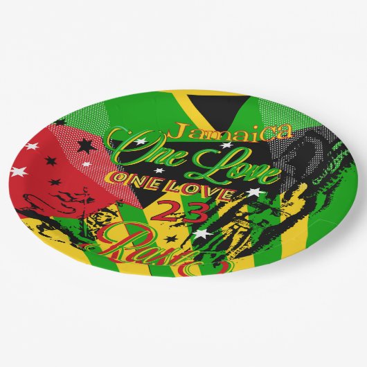 Reggae Feest Papieren Bord (Gekanteld)
