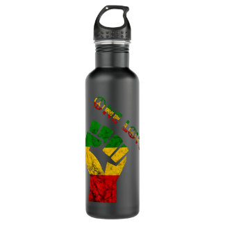 Reggae Fist Rasta Reggae Music One Love Jamaica Ra Waterfles