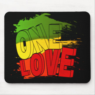 Reggae flag, One Love, Rasta Muismat