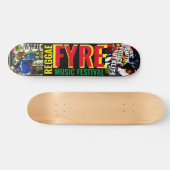 REGGAE FYRE JMTSkateboard, 7¾" deck Persoonlijk Skateboard (Horizontaal)