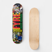 REGGAE FYRE JMTSkateboard, 7¾" deck Persoonlijk Skateboard (Voorkant)