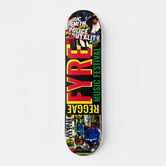 REGGAE FYRE JMTSkateboard, 7¾" deck Persoonlijk Skateboard (Voorkant)