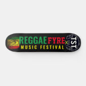 REGGAE FYRE Skateboard, 7¾" deck Persoonlijk Skateboard (Horizontaal)