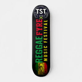REGGAE FYRE Skateboard, 7¾" deck Persoonlijk Skateboard