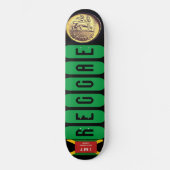 REGGAE GOLD Skateboard (Voorkant)