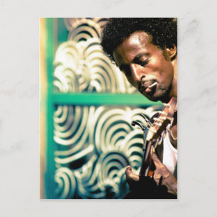 Reggae Guitar Man Briefkaart